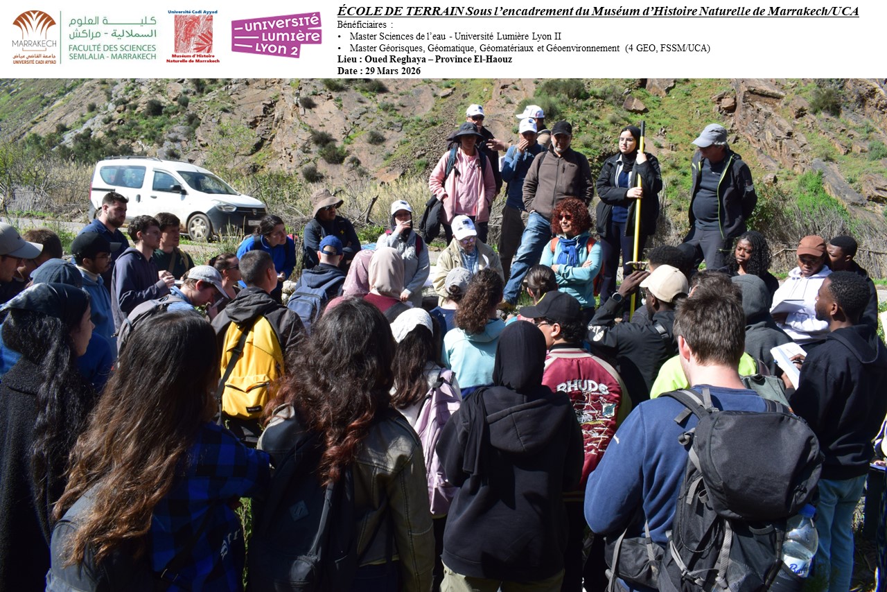 Pédagogie et recherche sur le terrain : le Muséum d’Histoire Naturelle de Marrakech fait du Oued Reghaya un laboratoire vivant
