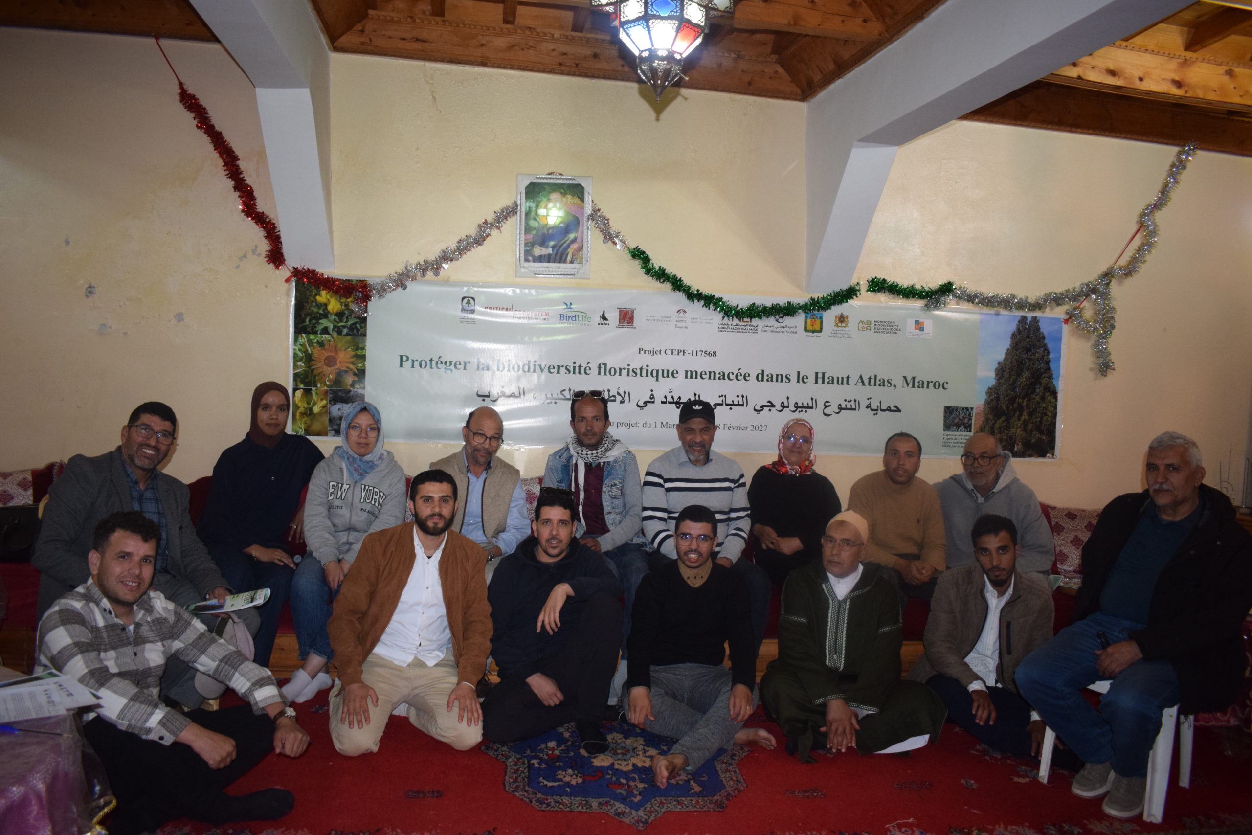 Atelier de lancement du projet CEPF-117568 : “Protéger la biodiversité floristique menacée du Haut Atlas, Maroc”